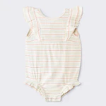 Cloud Island Baby Ruffle Tank Romper