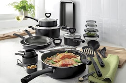 Cooks 30-Piece Nonstick Cookware Set, Only $63 at JCPenney (Reg. $180) card image