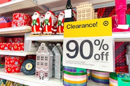 Check Your Local Target Store for 90% Off Christmas Clearance card image