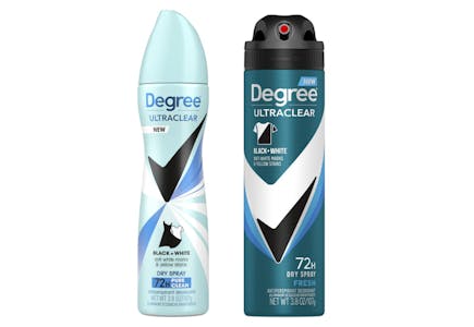2 Degree Dry Sprays