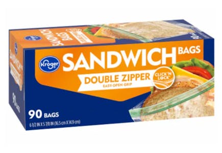 Kroger Sandwich Bags