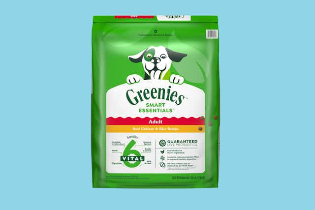 Greenies Essentials 30-Pound Dog Food, $20 at Chewy — Cheaper Than Amazon card image