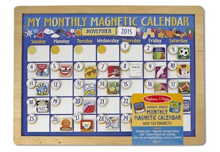 2 Melissa & Doug Wooden Calendars