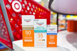 Easy Deal: Save $4 on Eucerin Sunscreen or Lotion at Target card image