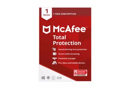 McAfee Total Protection Subscription