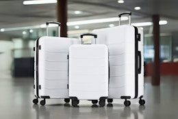 Walmart’s $60 3-Piece Luggage Set Is a Steal — Worth $122 Separately card image