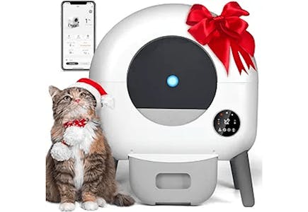 Self-Cleaning Cat Litter Box