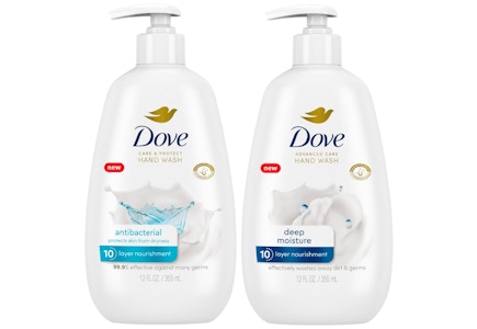 2 Dove Hand Soaps