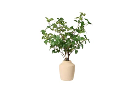 Magnolia Faux Gypsophila Leaf Plant