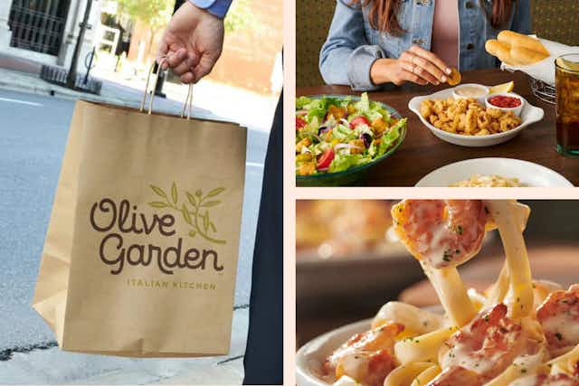 Dine Out for Less: $50 Olive Garden Gift Card for $38 at Giftory card image