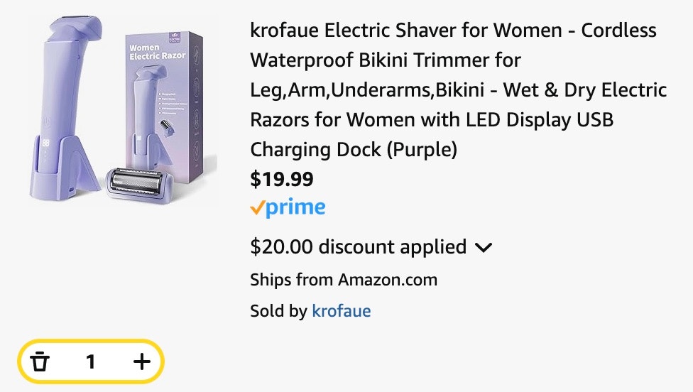 electric shaver