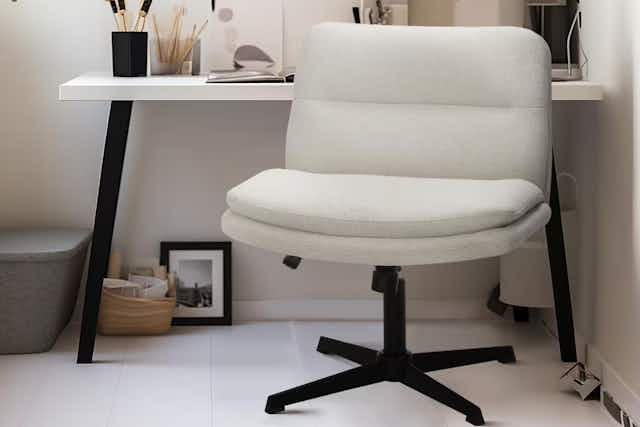 Trendy Oversized Office Chairs, Up to 75% Off at Home Depot card image