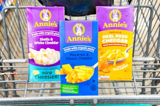annies mac and cheese in shopping cart