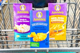 annies mac and cheese in shopping cart