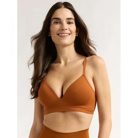 Women's Wireless Rib Bra