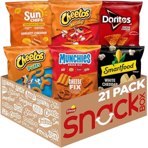 2 Frito-Lay Cheesy Mix Variety Pack