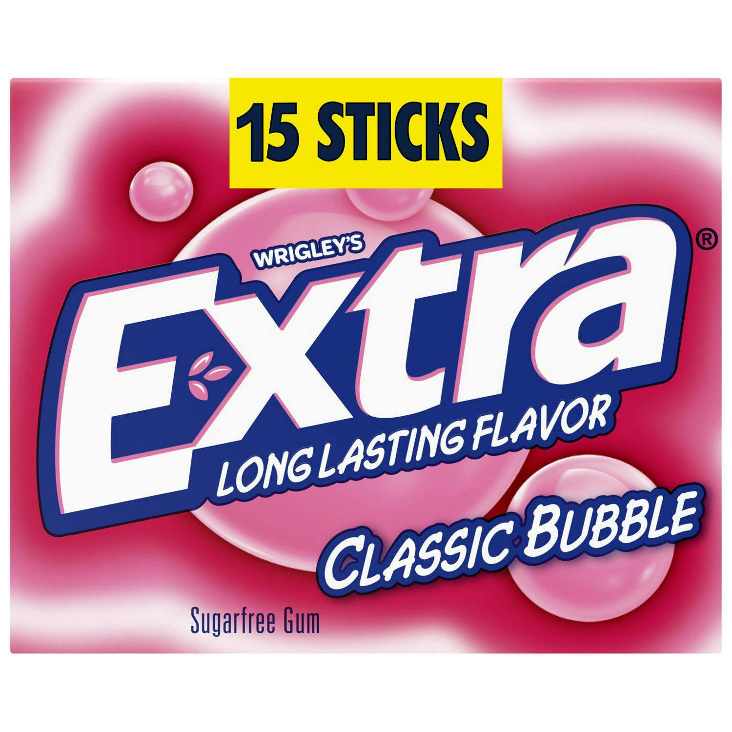 2 Extra Sugarfree Gum Packs