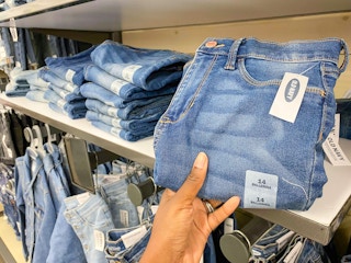 old navy womens jeans in store image 2021 11