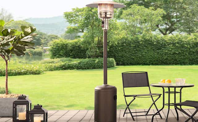 Mainstays Patio Heater, Only $74 at Walmart card image