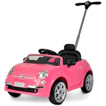 2-in-1 Fiat 500 Push Car