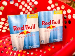 Red Bull Sugar-Free Energy Drink 12-Pack, as Low as $9.60 on Amazon card image