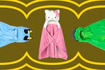 Target kids' character hooded blankets