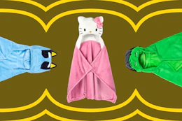 Target kids' character hooded blankets
