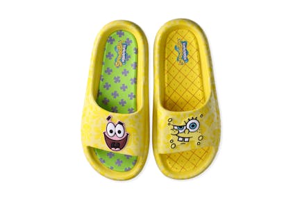 SpongeBob Men's Slide Sandals