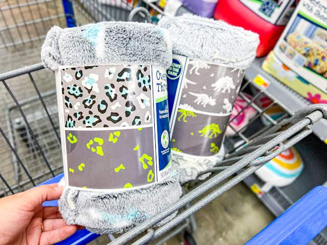 $10 Oversized Glow-in-the-Dark Blankets at Walmart card image