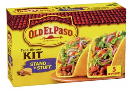 4 Old El Paso Taco Kits