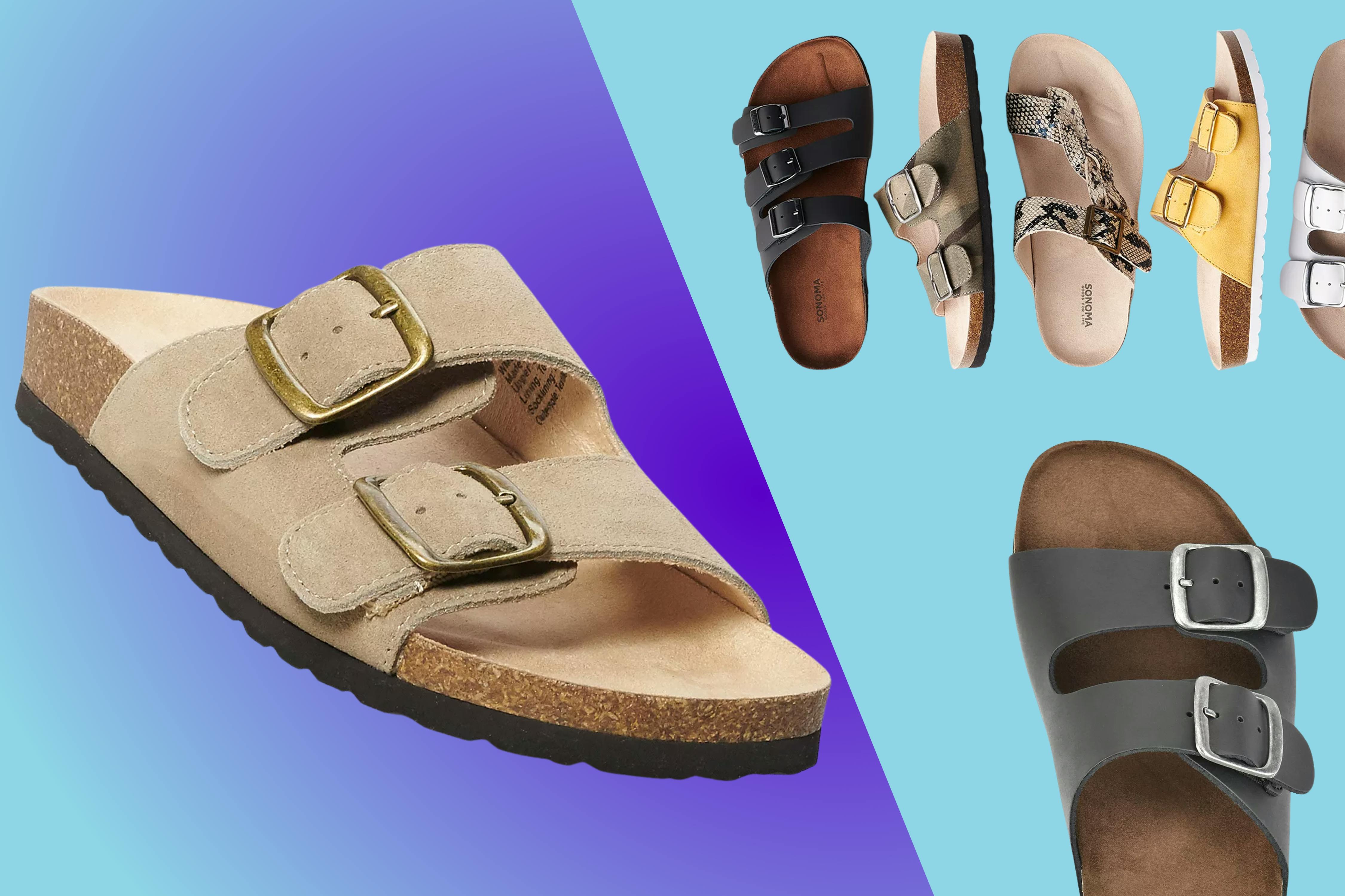 footbed sandals