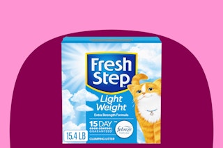 a box of fresh step cat litter