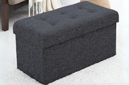 I Found a Medium Storage Ottoman Bench for Just $22 Shipped at QVC (Reg. $55) card image