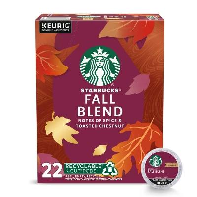 Starbucks Fall Blend Coffee Pods
