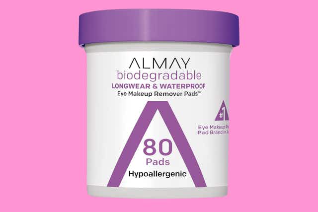 Almay Makeup Remover Wipes, as Low as $2.96 on Amazon card image