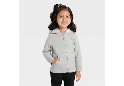 Cat & Jack Toddler Fleece Hoodie