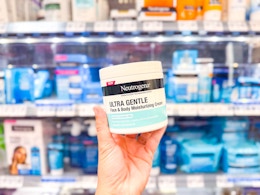 In store photo taken at Walmart of the Neutrogena Daily Face & Body Moisturizing Cream