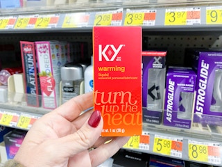 K-Y Warming Lube at Walmart