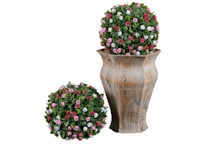 Wicker Park Rosebud Sphere Set