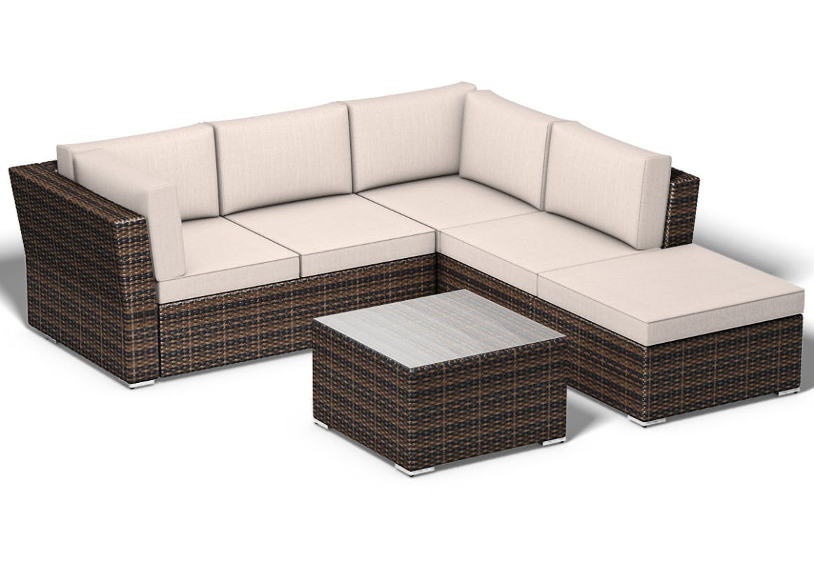 Rattan Patio Seating Set