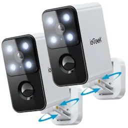 Wireless Outdoor Security Camera 2-Pack