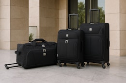 Walmart Protege 3-piece softside luggage set