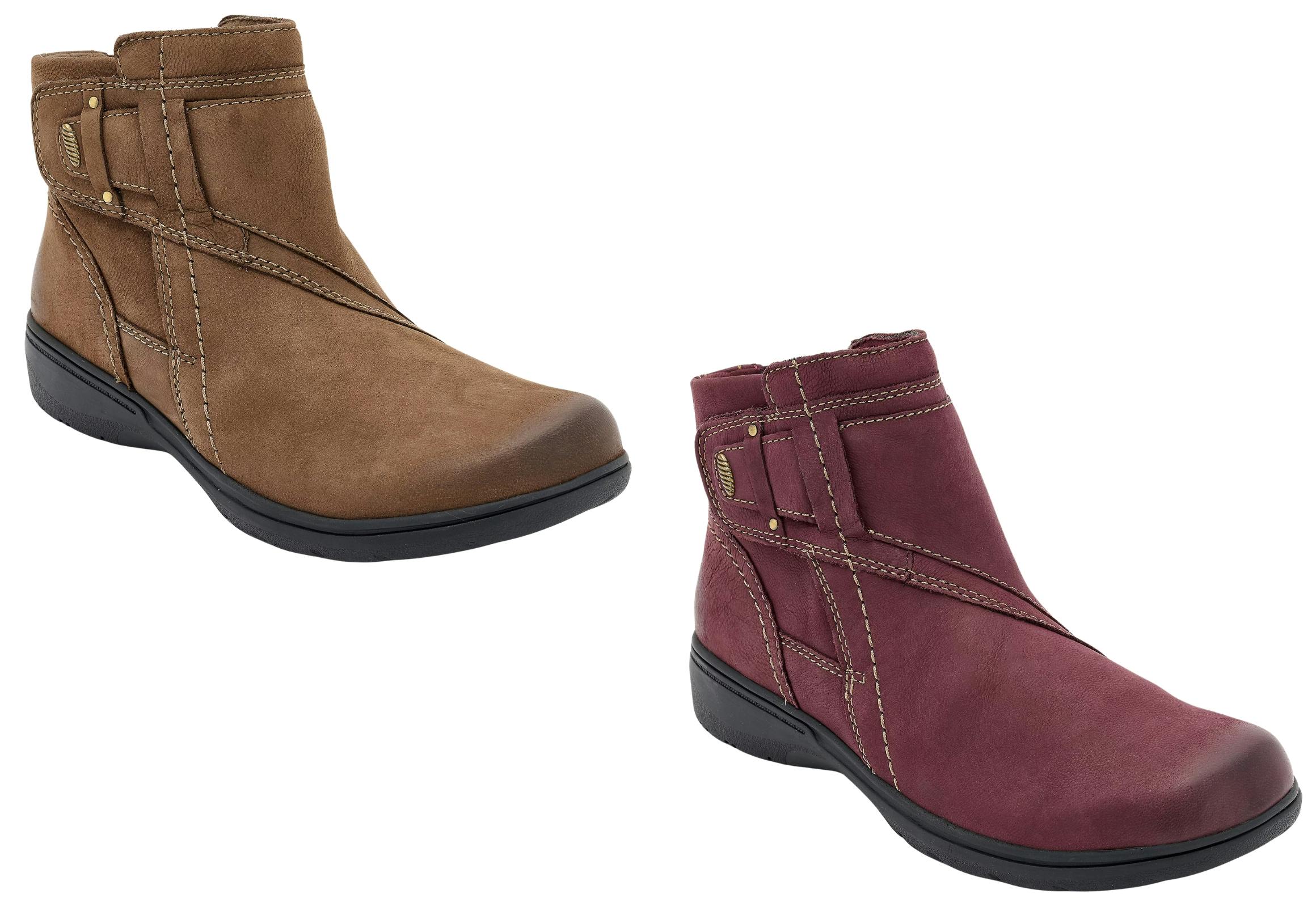 Clark's Women's Leather Ankle Boots