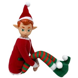 Poseable Christmas Elf Doll