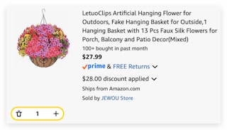 Artificial Hanging Flower for Outdoors