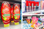 gain dish soap, rimmel, and venus razors side by side walmart cash 10/1/26