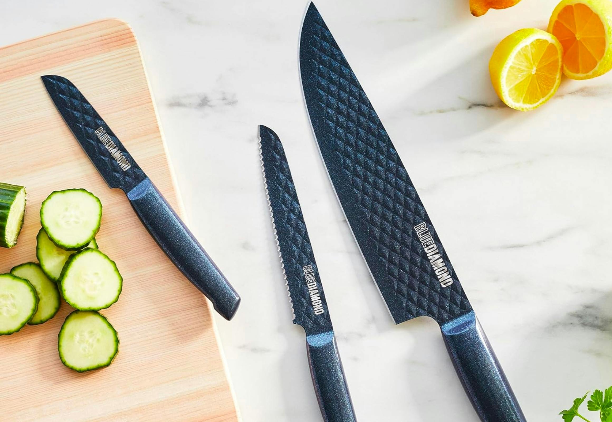 Blue Diamond 14Piece Knife Block Set, Only 24 Shipped at eBay The