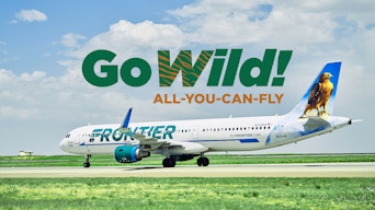 Frontier Airlines planes taxi at Denver International Airport in Denver, Colorado, Tuesday, June 14, 2022.