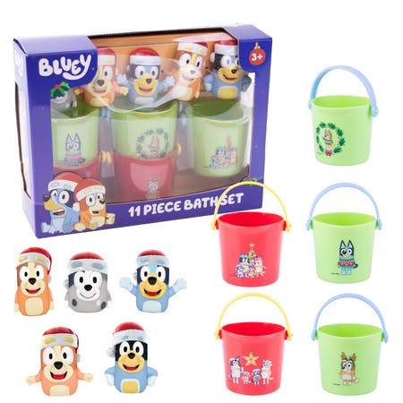 Bluey Holiday Bath Set
