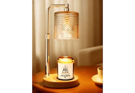 Candle Warmer Lamp With Timer